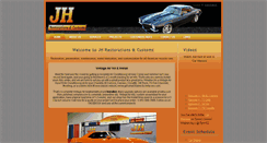 Desktop Screenshot of jh-restorations.com